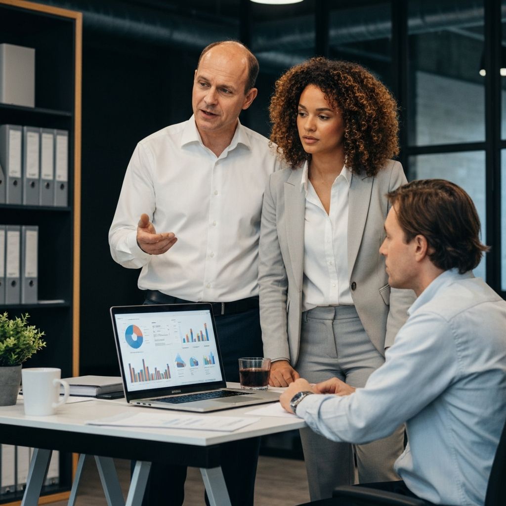 Business consulting session